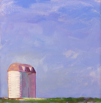 Evening Silo